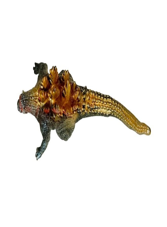 DTR Creation Godzilla Gold Dinosaur Action Figure Toy with Sound for Kids, Soft Rubber Dinosaur Toy, Collection Birthday Gifts Jurassic World Toys, Statue Toys(15 CM) - Image 5